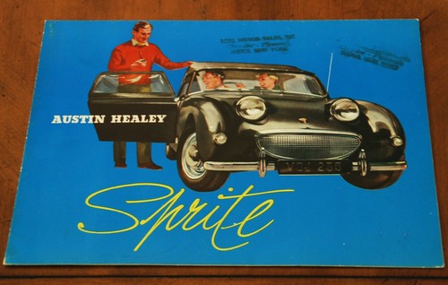 Austin healey frogeye sprite - healey, 'frogeye'