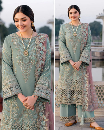 Pakistani designer embroidered - designer,