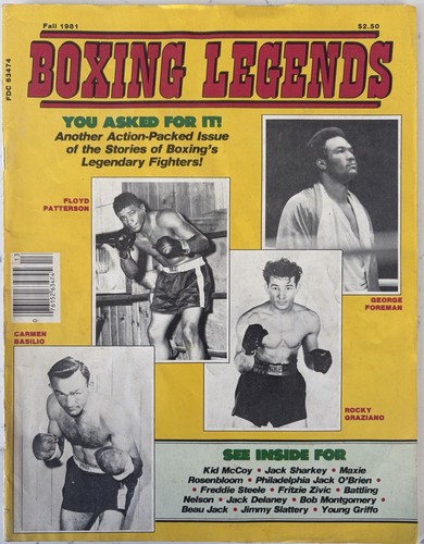 Vintage fall 1981 - issue, boxing
