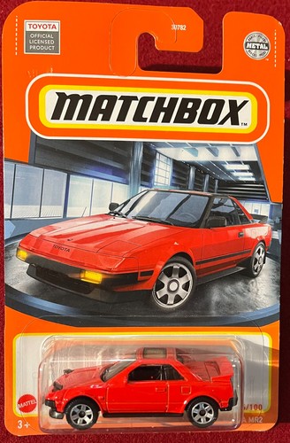 Matchbox 1984 toyota mr2 - matchbox, red