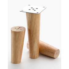 4 Pcs Natural Wood Cabinet