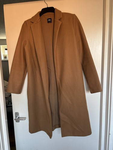 Zara women camel - camel, long