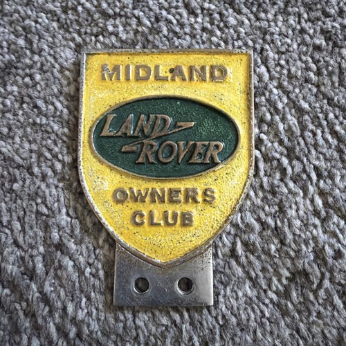 Vintage land rover midlands - land,