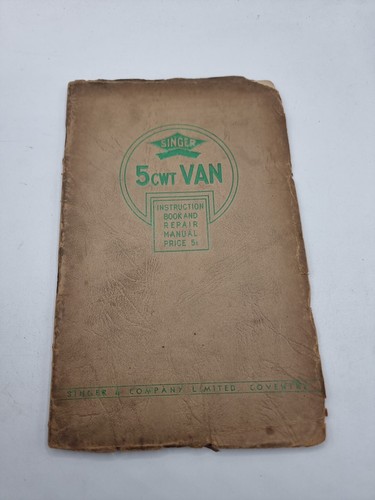 Instruction book repair manual - instruction,