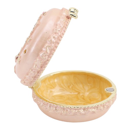 Enamel macaron trinket box - trinket,