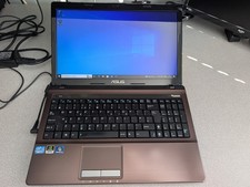 ASUS K53S Laptop 15.6" Intel Core i7 Win 10 Pro 8GB RAM 256GB SSD NVIDIA GeForce