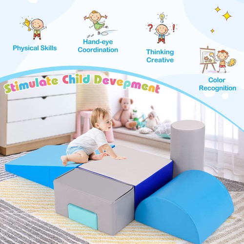 Foam climbing blocks toddler - foam,