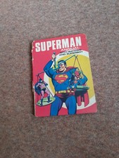 Superman Annual Vintage with Batman and Superboy 1969. Some Damage to Spine.