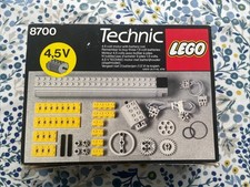 LEGO TECHNIC: Power Pack (8700) Boxed VGC 4.5V Motor With Battery Rod 1986
