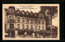 Old postcard Lépin, Hotel