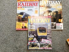  Railway magazine - 3 copies