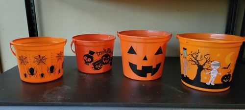 Halloween bucket lot - halloween,