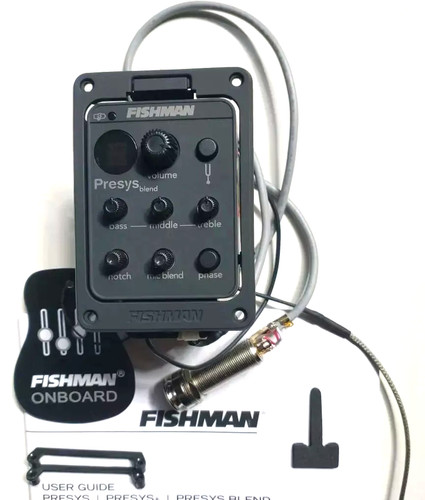 Fishman 301 presys preamp - presys, eq