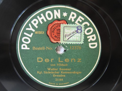 78rpm walter soomer sings - 78rpm,
