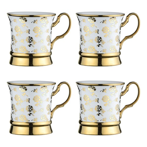 Set electroplated mugs - set,