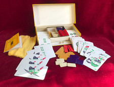 Pre-WW2 Mahjong Set De La Rue Playing Cards Original Box Complete Mah Jong 1923