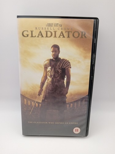 Gladiator vhs 2000 rare video - gladiator,