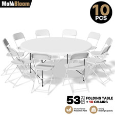[10 PACK FOLDING CHAIR+DINING