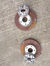 1993 NISSAN SKYLINE R33 GTST 2.5 TURBO BRAKE DISCS AND WHEEL SPACERS
