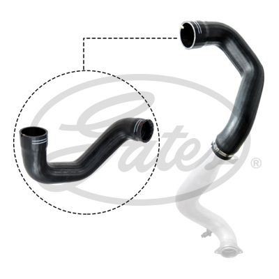 Gates turbo hose 09 0515 - turbo,