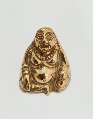 Small brass laughing - small,