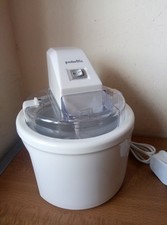 Prolectrix 1 Litre Ice Cream Maker sorbet Gelato electronic machine - White
