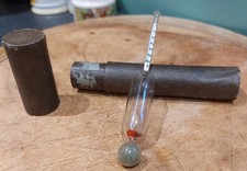 Vintage Medical Equipment Hydrometer. Liquid Density Meter. Made In England