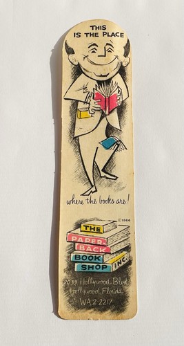 1966 bookmark hollywood - 1966,