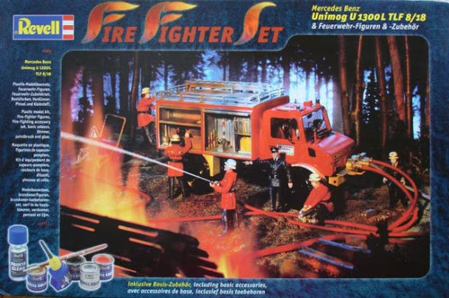 Revell fire fighter set - fire,