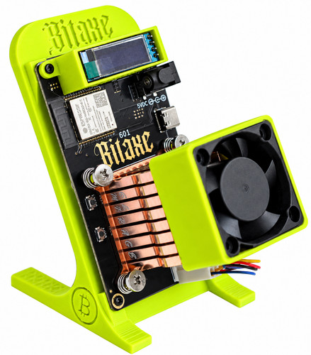 Bitaxe gamma 601 green bitcoin - bitaxe,