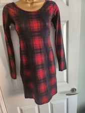Red Tartan Dress Size 10
