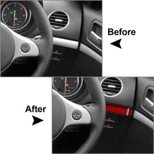 Red Driver's Side Dashboard