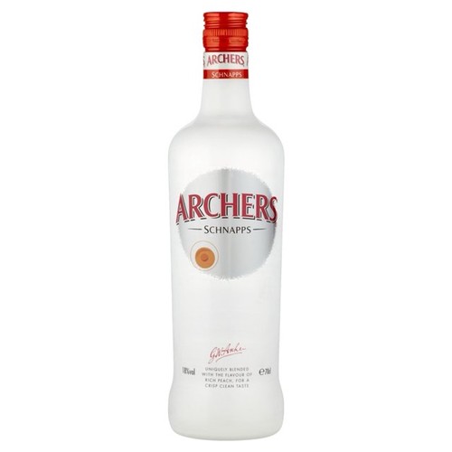 Archers peach schnapps - archers,