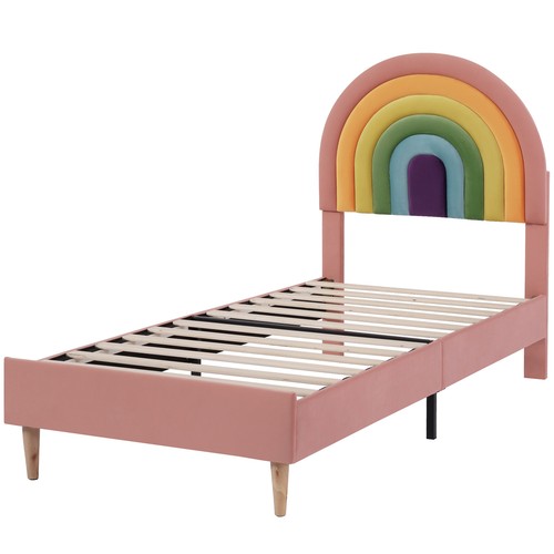 3ft single upholstered bed - single,