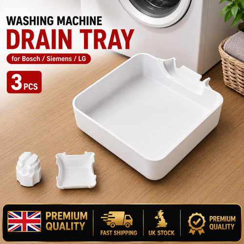 Washing machine drain tray - washing,