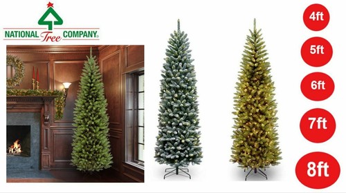 Artificial slim christmas tree - artificial,