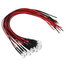 12pcs 3V - 6V 5mm Light