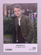 EastEnders Johnny Carter Ted Reilly Signed Cast Card Undedicated