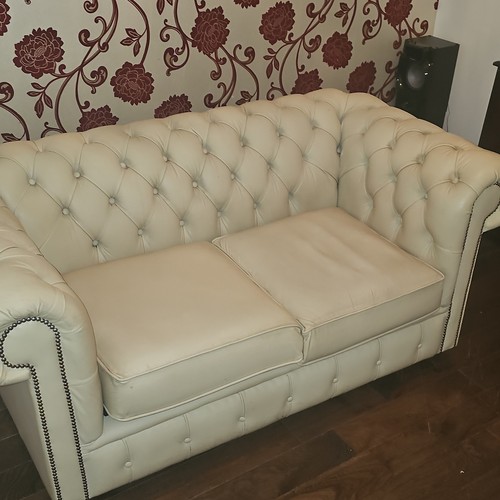 Chesterfield cream seater - cream, 2