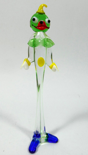 Vintage murano glass clown - murano,