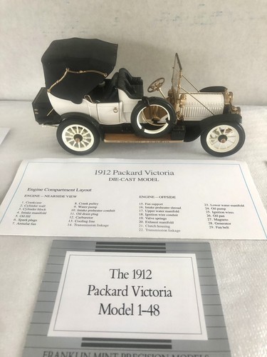 Franklin mint 1912 packard - 1912,