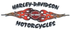 Sticker Harley-Davidson flame