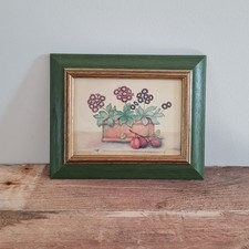 Vintage Auricula Botanical Art