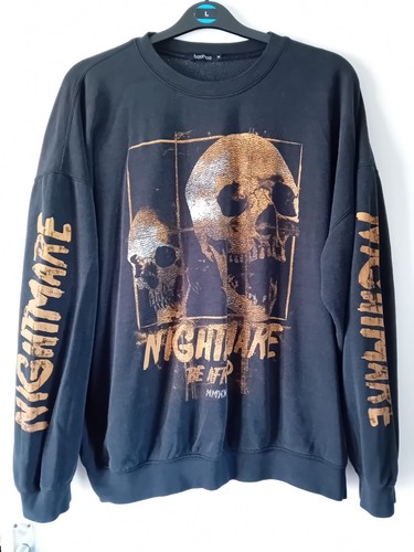 Boohoo skull jumper size - jumper, m