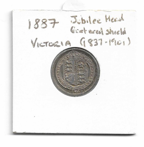 1887 silver gartered shield - gartered,
