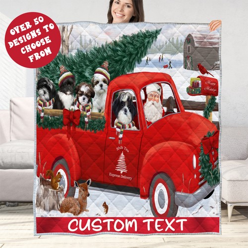 Shih tzu quilt - tzu,