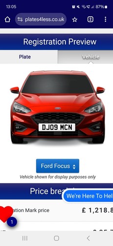 Private registration plate - registration,