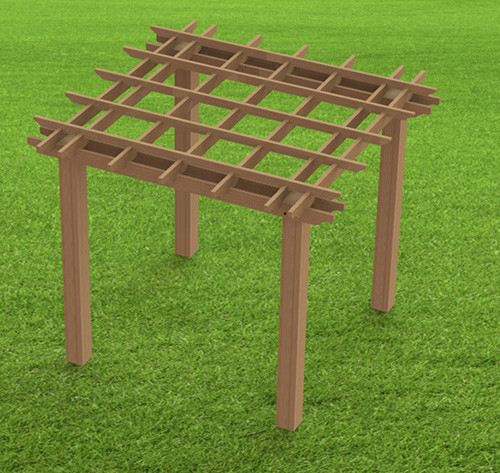 Garden pergola woodworking - pergola,