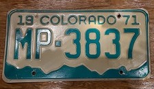 Vintage Colorado 1971 US Car