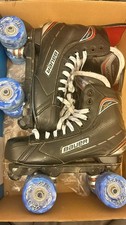 Bauer Vapor X400 Quad Skates UK 7.5  